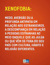 O ódio e a repulsa que caracterizam a xenofobia normalmente estão relacionados com questões histórica, sociais, econômicas, culturais, entre outras. Facebook