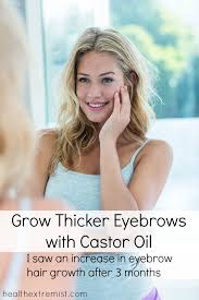 Some drugs cause hair loss across the entire body, including the eyebrows. Use Castor Oil For Eyebrows Increase Hair Growth Get Thicker Eyebrows