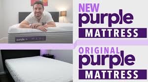 New Purple Mattress Review Purple 2 3 4 Hybrid Vs Original Youtube