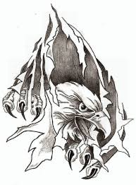 Torn Ripped Skin Eagle Tattoo Design Jpg 600 815 Eagle Drawing Tattoo Design Drawings Sketch Tattoo Design