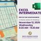 Microsoft Excel Intermediate event image