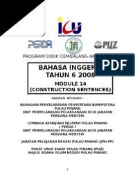 Jawatan kosong pusat hemodialisis zakat pulau pinang. Module 14 Sentence Construction Rules Syntax