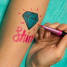 The tattoo just won't last quite as long. Amazon Com Bic Bodymark Temporary Tattoo Marker Temporary Tattoo Pen Assorted Colors 8 Count Beauty Personal Care