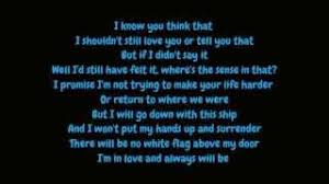 Bishop Briggs White Flag Song Meaning Dido White Flag Lyrics Hd Youtube