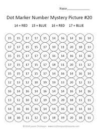 My kids will dob for at least twenty minutes which is nice! Dot Marker Mystery Pictures Letters Numbers Bundle Dot Markers Dot Marker Printables Dot Marker Activities