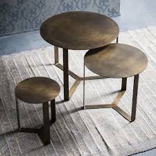 Tris Set Of 3 Nesting Tables In 2020 Coffee Table Furniture Home Decor