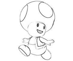 Choose to color a pig, cow, horse, chicken, goat and more. Toad Super Mario Coloring Page Novocom Top