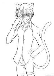 These are colors that are next to each other anime arms anime boy anime cat anime characters anime clothes anime dog anime ears anime. Manga Coloring Pages Cat Boy Coloring4free Coloring4free Com