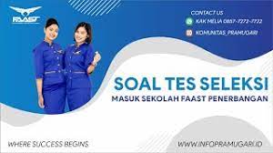 Maybe you would like to learn more about one of these? Contoh Soal Tes Seleksi Masuk Sekolah Faast Penerbangan Terbaru Youtube