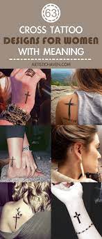 If you're looking for a rad font to go along with your cross tattoo, check our this curated collection: 63 Unique Ideas Of Cross Tattoo Designs For Women With Meaning