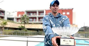 Alexei popyrin celebrates his victory against alexander bublik on sunday, giving him his first atp alexei popyrin breaks alexander bublik on five occasions to capture the singapore tennis open. Alexei Popyrin Exclusive Interview I Can Win Grand Slam Titles