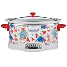 The Pioneer Woman Classic Charm 7 Quart Programmable Slow Cooker With Images Slow Cooker Pioneer Woman Cooker