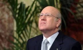 صورة التُقِطَت في 21 كانون الثاني/ يناير 2013 للرئيس المكلف بتشكيل الحكومة اللبنانية نجيب ميقاتي. 1u4fpkbsyynfhm