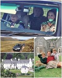 Birkhall Estate In Scotland The Queen Was Spotted Driving The Duchess Of Cambridge To A Picnic Lunch With Prince William In Prince William And Kate Princess Katherine Duchess Of Cambridge