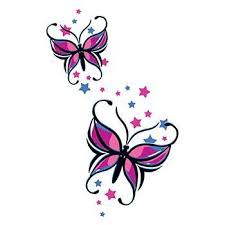 The Summertime And Butterflies All Belong To Your Creation Meaning Butterflies And Stars Temporary Tattoo Butterfly Tattoo Wrist Tattoos Butterfly Tattoo Designs