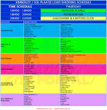 Sunday, 16 may 2021, 17:24. Stage 2 Loadshedding From 4pm Today Thursday 4 Dec 2014 Kimberley City Info
