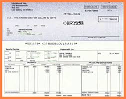 Free Paycheck Stub Template Paytstub Template Thumb Png Sales Report Template Payroll Checks Payroll Template Payroll