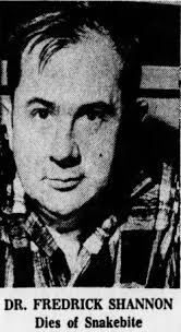 Dr Frederick A. “Fred” Shannon (1921-1965)