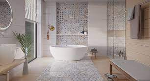 The easiest way to remodel your bathroom is by changing the tiles. Modern Bathroom Tiles Design Novocom Top
