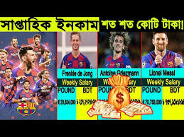 Lionel messi become best paid player in the team with £1.22 million weekly. Lionel Messi Salary Per Week Jobs Ecityworks