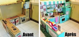 10 idées de cuisines aux meubles laqués blancs et bois l'équipe de forum construire sélectionne pour vous les plus belles. Comment Creer Une Mini Cuisine En Carton Pour Votre Enfant