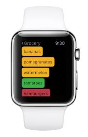 In grid view on your apple watch, apps are shown as icons in a kind of honeycomb formation that moves with your finger. Idealist Apple Watch App List View Apple Watch Apps Apple Watch Grocery List App