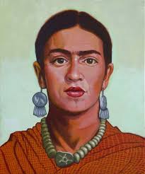 Frida Kahlo, my favorite subject. You can visit these paintings in my  Studio. Visitors are welcome. #jarmolinskiart #fridakahloart  #fridakahloinspired #christinajarmolinski #galerie7 #taennesberg  #acrylicpainting #calendar2026 #artist