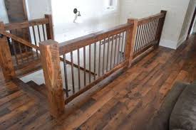 Reclaimed Timber Railing Rustic Stairs Interior Stair Railing Loft Railing