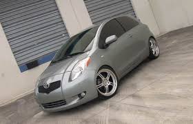 The original tire size for your 2015 toyota yaris is listed below. Toyota Yaris With R1 Racing 18 Inch Wheels Rims And Tires Blog