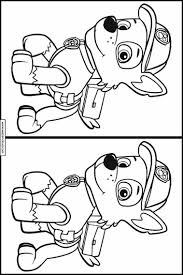 Paw Patrol 2 Printable Find The Differences Activities For Kids In 2020 Paw Patrol Paw Activities For Kids