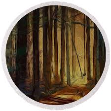 Forrest sun Tapestry by Vincent Franco