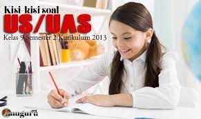 Ujian akhir semester akan segera tiba, yuk belajar dari sekarang! Kisi Kisi Soal Us Bahasa Indonesia Smp Kelas 9 Tahun 2021