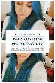 Another technique you could use is adding baking soda to your shampoo to make it get more of the dye out by getting a deeper clean. Latest News From Emma Allen Blogger Magazine Editor Remove Semi Permanent Hair Color Removing Semi Permanent Hair Dye Semi Permanent Hair Dye