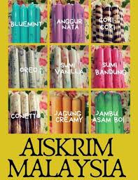 Hanya perlu makan aiskrim yang dibuat emak di depan. Aiskrim Malaysia Home Facebook