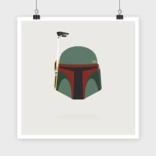 Boba Fett Helmet Vector Star Wars Illustration Boba Fett Helmet Star Wars Illustration Boba Fett