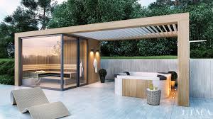 Budai Csaladi Haz Limaeurope Com Saunahaus Garten Haus Architektur Whirlpool Garten