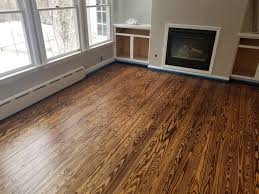 Real wood floors made from plywood. Early American Floor Stain Derrickandmelisa