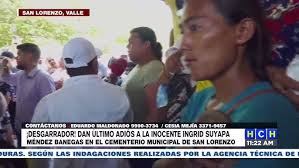 Tears and sorrow! Little Ingrid Méndez, just 4 years old, is given a  Christian burial.