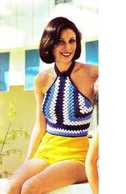 Jun 27, 2021 · vintage granny square crochet halter top free patterns / crochet pattern halter top open back women granny square | etsy. Vintage 70 S Crochet Halter Top Pdf Pattern Instant Download Crochet Fashion Crochet Halter Tops Crochet Mini Dress