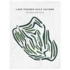 Buy the best printed golf course Lake Padden Golf Course ...