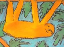 Chalk Pastel Rainforest Animal Art Jungle Art Rainforest Animals Animal Art