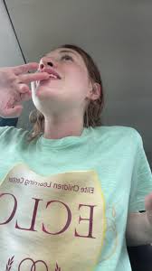 Women Drives with Bunch of Plastic Totse