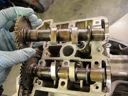 Even the euro engines like to be run 1/2qt over. Engine Autopsy 1 What Happens When A Bike Is Starved For Oil Ridersrecycle Com Blog