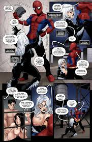 Tracy Scops - The Nuptials of Spider-Man & Black Cat | Porn Comics