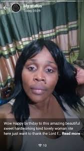 Happy Birthday to this beautiful powerful mother long life to you  hun💖💖💞💞💞💞💞💃💃💃💃💃💃💃💃