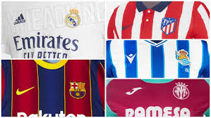 Ante el eibar, el conjunto blanco consiguió su quinto triunfo consecutivo entre liga y champions. Todas Las Camisetas De Laliga 2020 2021 Asi Son Las Nuevas Equipaciones De Los Equipos Espanoles