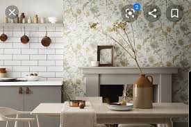 Pin By Jacqueline On Home Reno Ideas In 2020 Kitchen Wallpaper Kitchen Wallpaper Trends Modern Kitchen Wallpaper