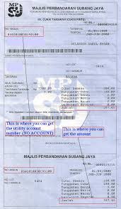 Maybe you would like to learn more about one of these? Majlis Perbandaran Subang Jaya Sample Bill Standard Chartered Malaysia