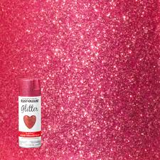 Glitter wall paint is not your traditional eggshell paint; Rust Oleum Specialty 10 25 Oz Bright Pink Glitter Spray Paint 301818 The Home Depot