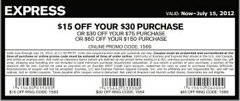 Express 15 60 Off Printable Coupon Express Coupons Promo Codes Online Clothing Coupons